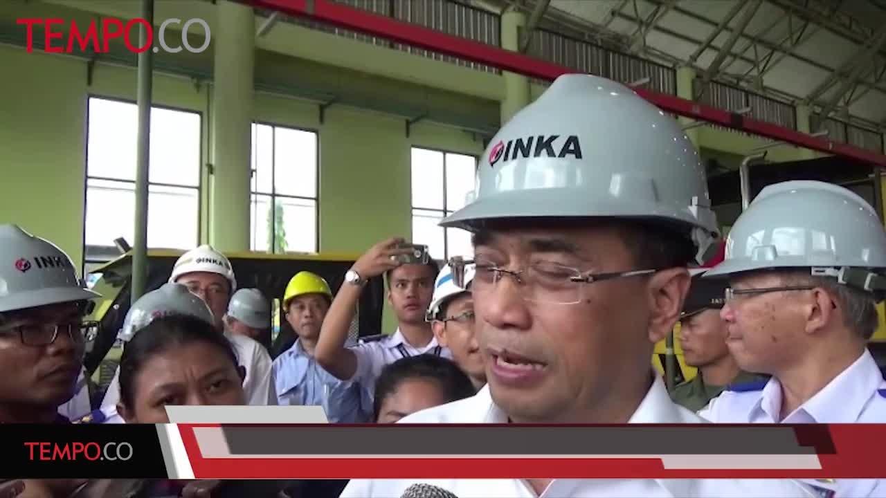 Menteri Perhubungan Ingin PT Inka Selalu Menang Tender