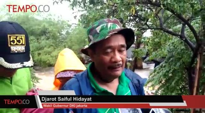 Jakarta Masih Banjir, Djarot: Proyek Normalisasi Sungai Harus Jalan Terus