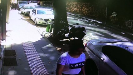 Kaldırımda yürüyen kadının üstüne cam düştü - BİLECİK