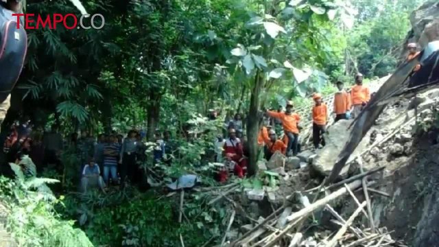 2 Korban Longsor Gunung Kidul Berhasil Ditemukan, Evakuasi Tim SAR Selesai