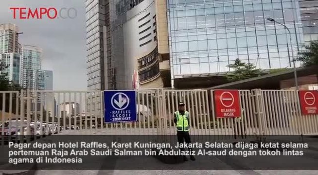 Raja Salman temui Tokoh Lintas Agama Indonesia di Hotel Raffles