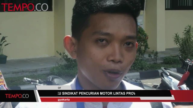 Dua Pelaku Sindikat Pencurian Motor Lintas Provinsi Dibekuk Polisi
