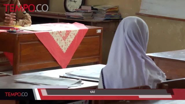 Hujan Deras Rendam Bangunan Sekolah Dasar di Kulon Progo