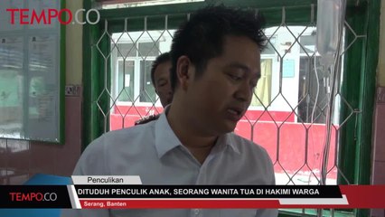 Dituduh Penculik Anak, Seorang Wanita Tua di Hakimi Warga