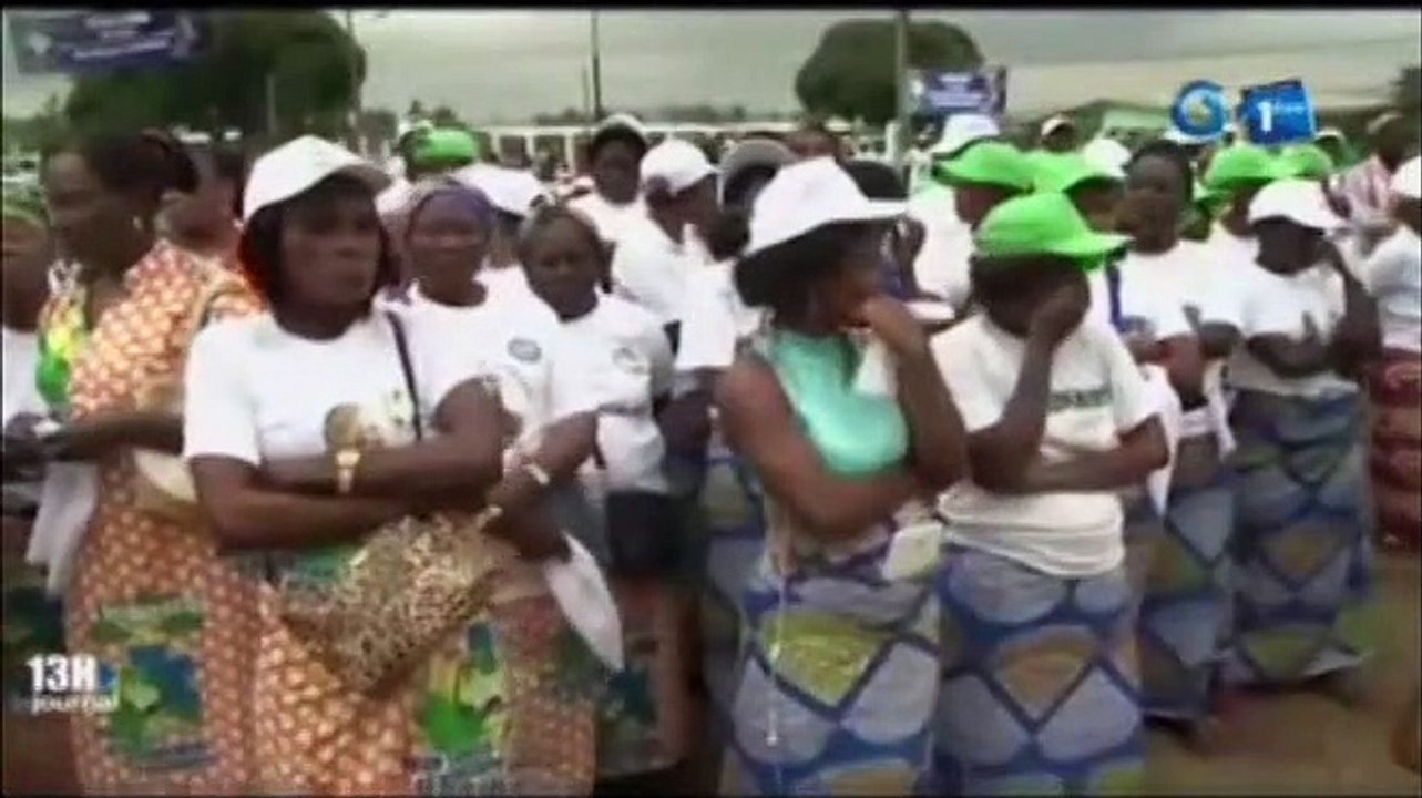 RTG/Poursuite de la tournée du secrétaire général du Parti Démocratique Gabonais à Mounana