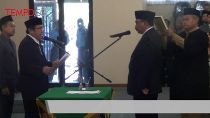 Seorang Satpam Dilantik Jadi Anggota DPRD Kota Serang Banten