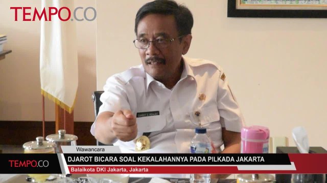 Djarot Bicara Soal Kekalahannya Pada Pilkada Jakarta