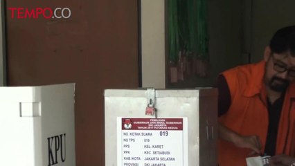 Pilkada Jakarta, Tujuh Tahanan KPK Pilih Cagub Nomor Tiga