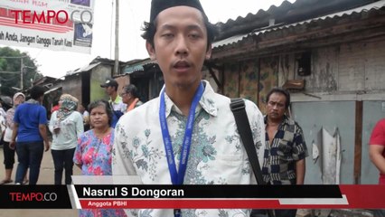 Tolak Penggusuran, Warga Manggarai Minta Bantuan PBHI dan Komnas HAM