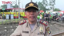 Pedagang Bawang Tewas Tertabrak Kereta, Terseret 100 Meter