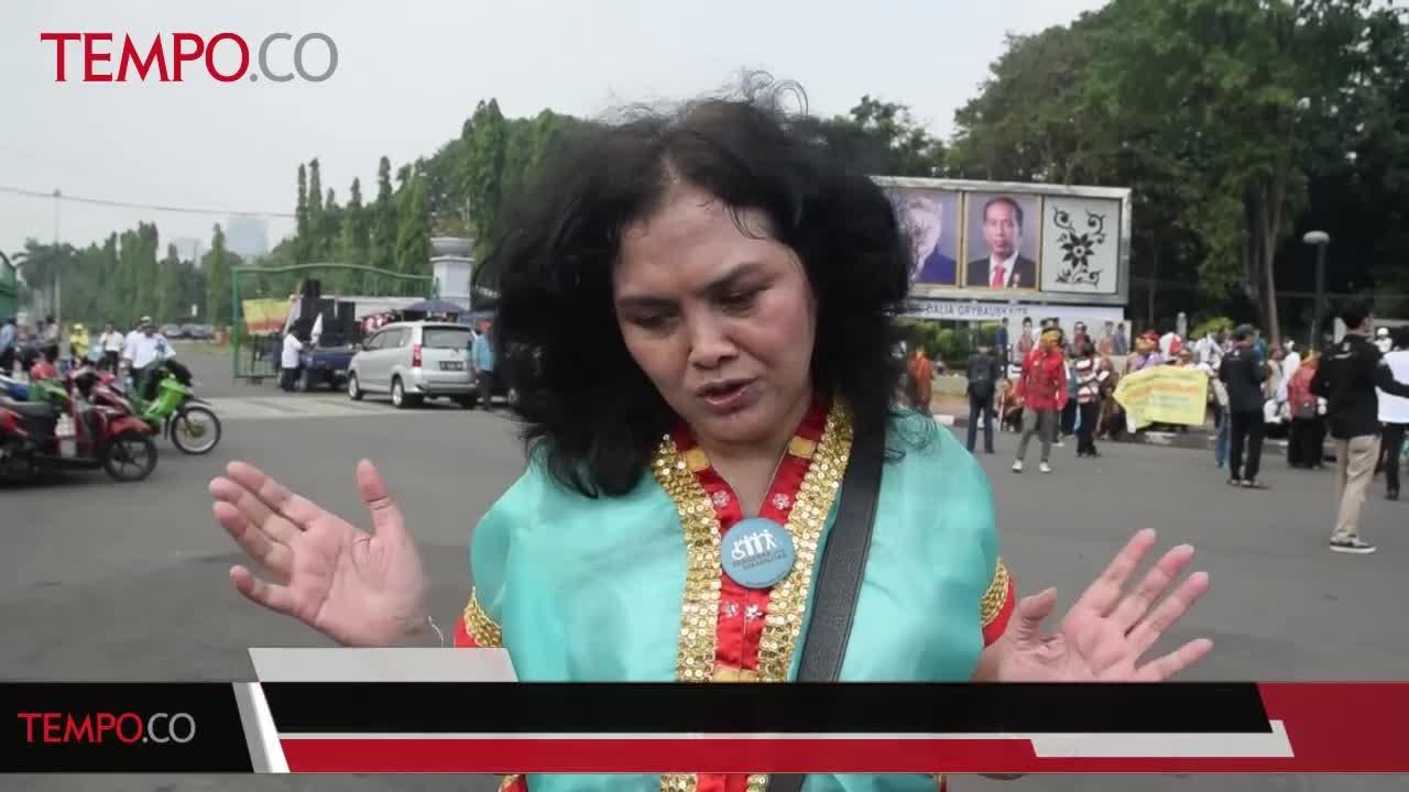 Aksi Penyandang Disabilitas Tuntut Bentuk Komisi Nasional Disabilitas