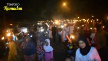 Pawai Seribu Obor Menyambut Ramadan