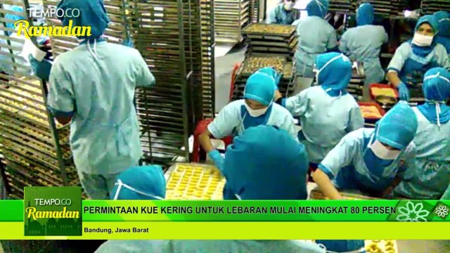 Permintaan Kue Kering untuk Lebaran Mulai Meningkat 80 Persen