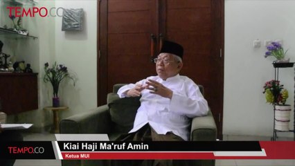 Keluarkan Fatwa Medsos, Ketua MUI Ma`ruf Amin: Umat Harus Disadarkan