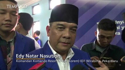 Komandan Korem Pekanbaru Edy Natar Nasution Ikut Pilkada Riau