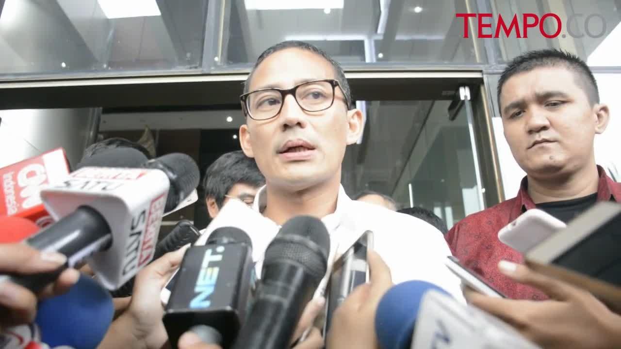 Korupsi Pembangunan RS Udayana, Sandiaga Uno Diperiksa KPK