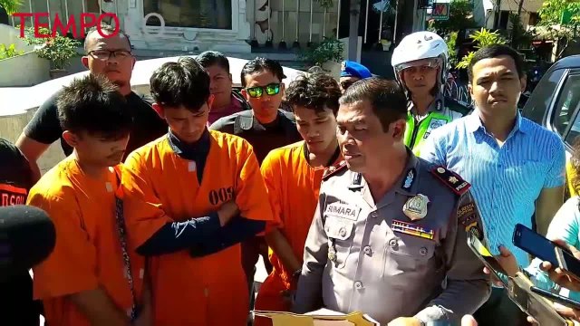 Penjambret Turis Asal Prancis Dipertontonkan di Keramaian