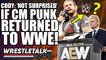 Cody Rhodes Thinks CM Punk RETURNING To WWE?! AEW On Chris Jericho Cruise?! | WrestleTalk News 2019