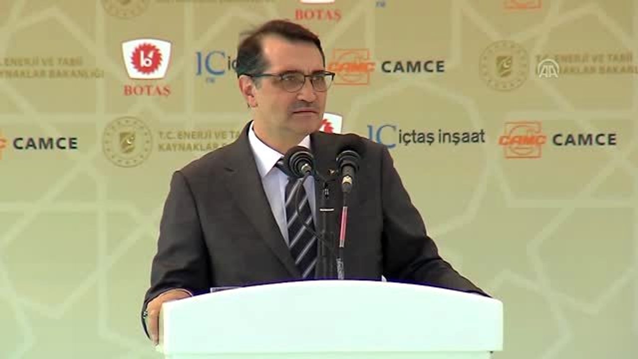 Bakan Dönmez: "Tamamlandığında inşallah dünyanın en büyük depolama tesisine kavuşmuş olacağız"