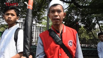 Aksi 287 Kerahkan Massa dari Luar Jakarta