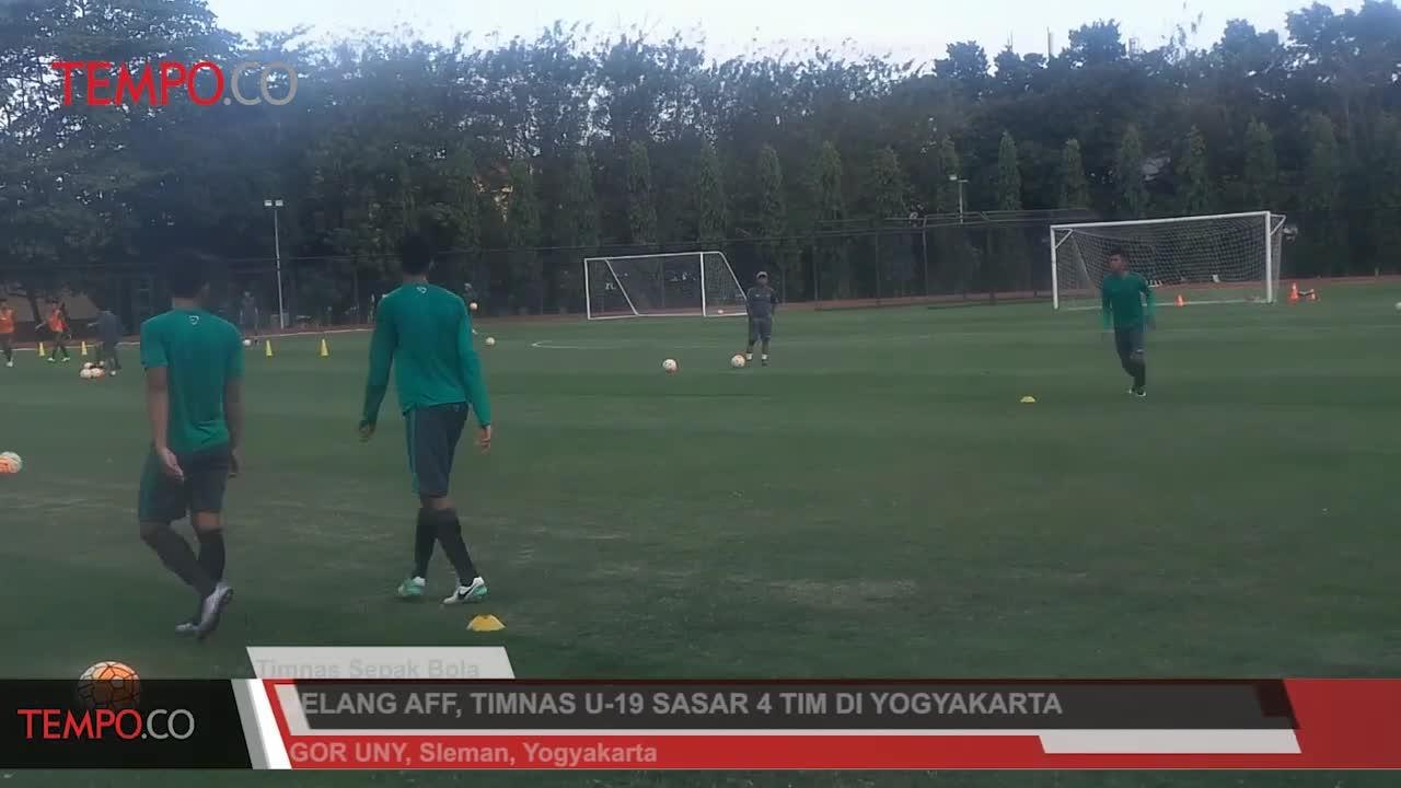 Jelang AFF, Timnas U 19 Sasar 4 Tim di Yogyakarta