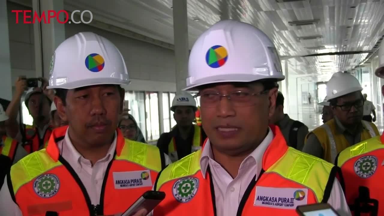 Menteri Perhubungan Tinjau Kesiapan Skytrain Bandara Soekarno Hatta