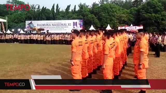 Belasan Ribu Pramuka Gelar Upacara Bendera Sambut HUT RI