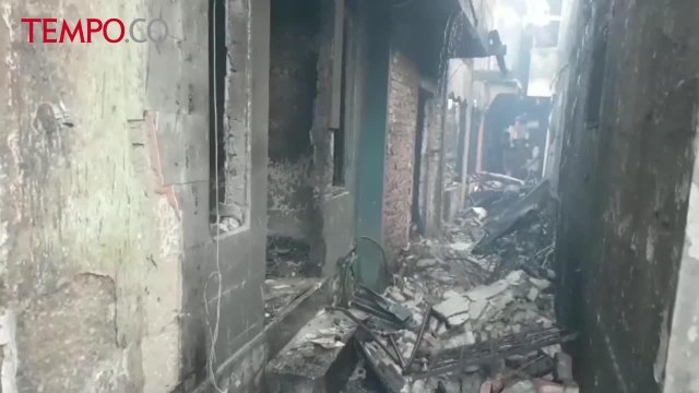 Kebakaran di Kebon Pala, Ratusan Rumah Ludes Dilalap Api
