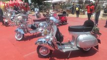 Ribuan Vespa Banjiri Asia Vespa Days di Yogyakarta