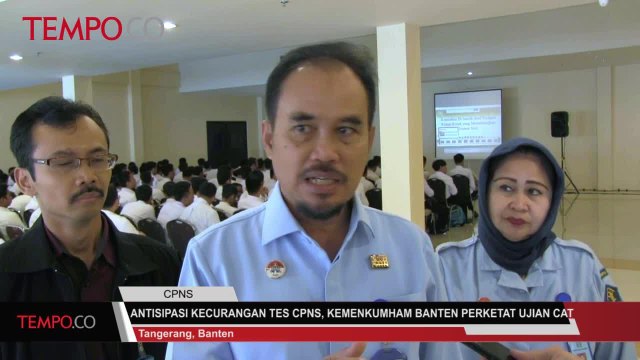 Antisipasi Kecurangan Tes CPNS, Kemenkumham Bantet Perketat Ujian CAT