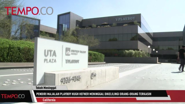 Pendiri Majalah Playboy Hugh Hefner Meninggal