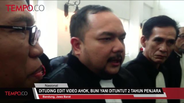 Dituding Edit Video Ahok, Buni Yani Dituntut 2 Tahun Penjara