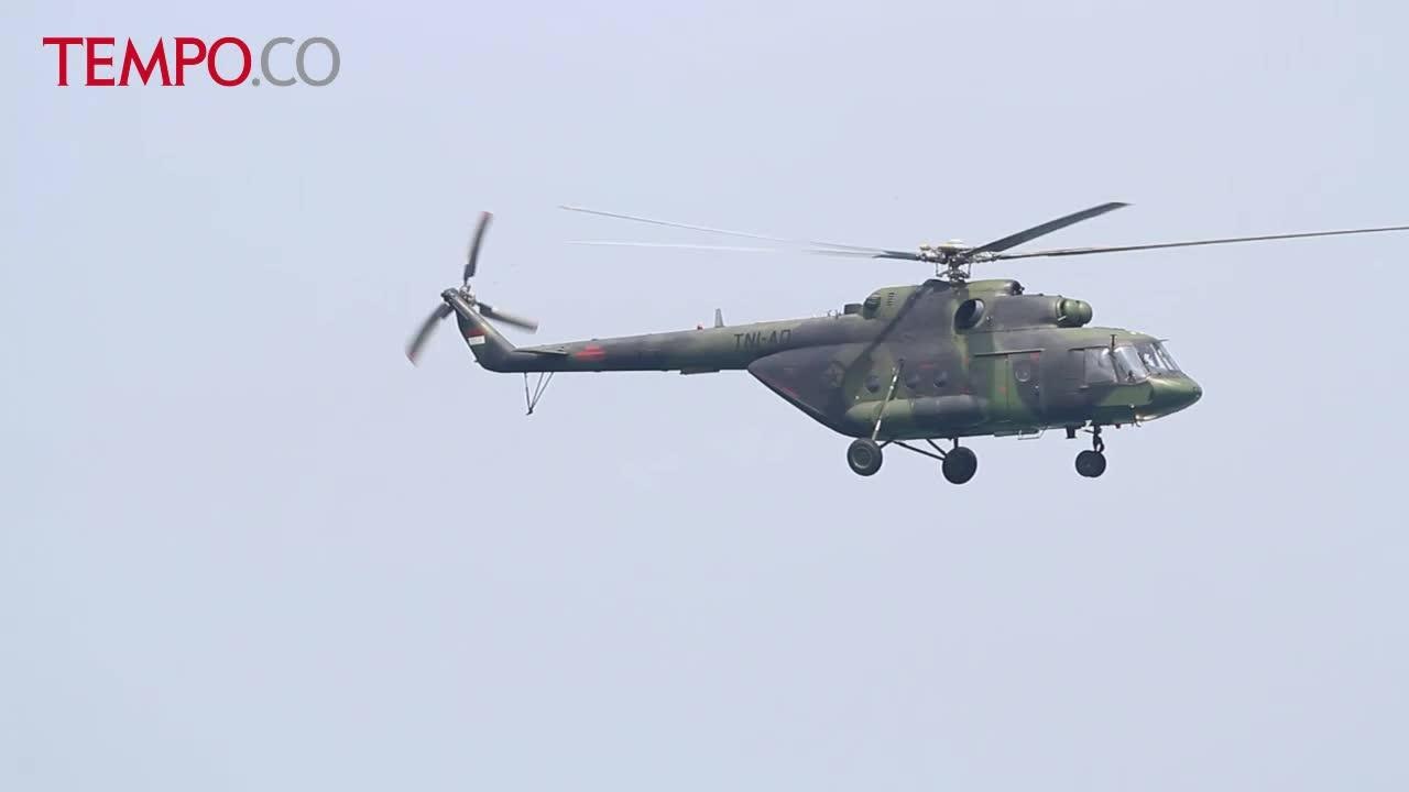 Ribuan Prajurit TNI Gelar Geladi Bersih HUT TNI ke-72