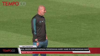Real Madrid Waspadai Pergerak Kane di Pertandingan Nanti