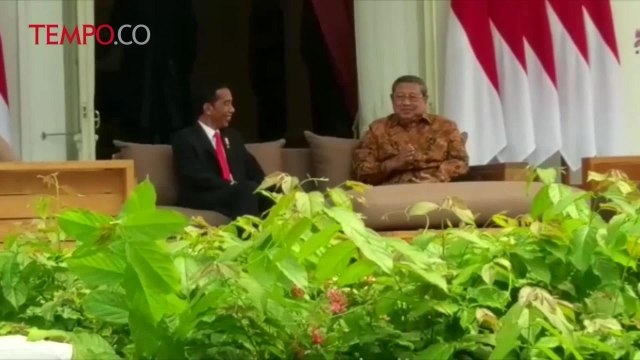 SBY Temui Jokowi di Istana Merdeka