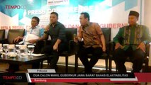 Dua Calon Wakil Gubernur Bahas Elektabilitas