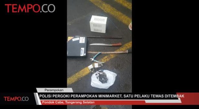 Polisi Pergoki Perampokan Minimarket, Satu Pelaku Tewas Ditembak