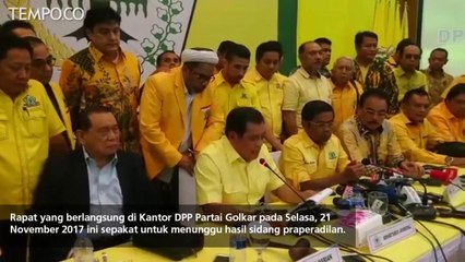 Tunggu Hasil Sidang Setya Novanto, Idrus Diangkat Plt Ketua Umum