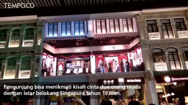 Bandara Changi Putar Kisah Cinta Peranakan Singapura