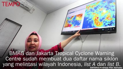 Nama Bunga untuk Siklon Tropis