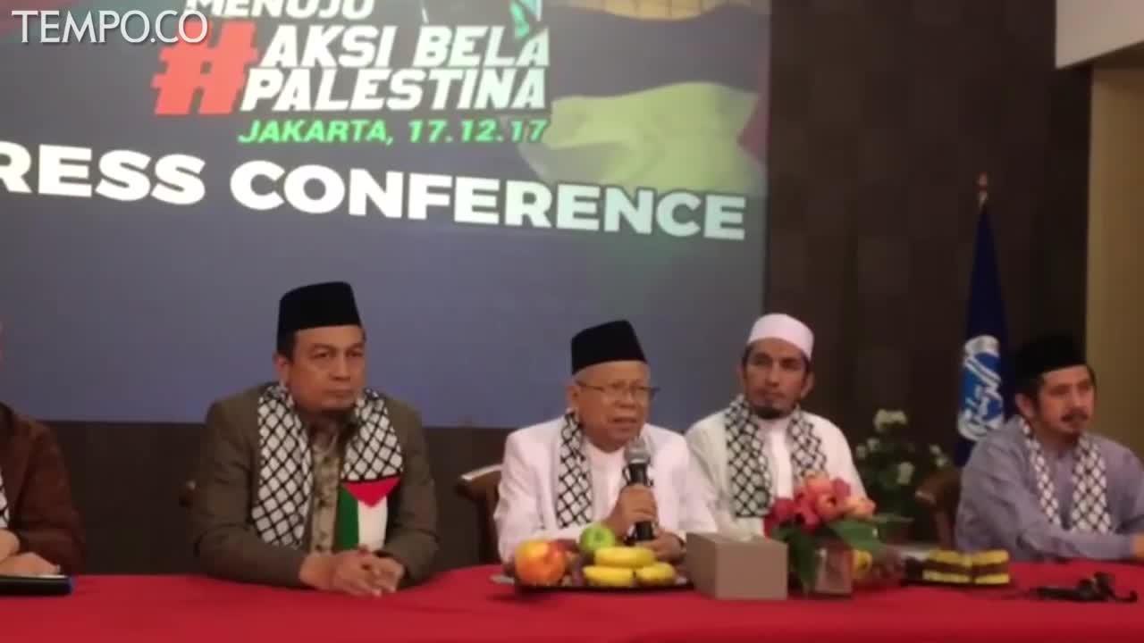 Ketua MUI: Aksi Bela Palestina tanpa Muatan Politik