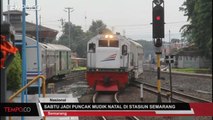 Sabtu Jadi Puncak Mudik Natal Di Stasiun Semarang