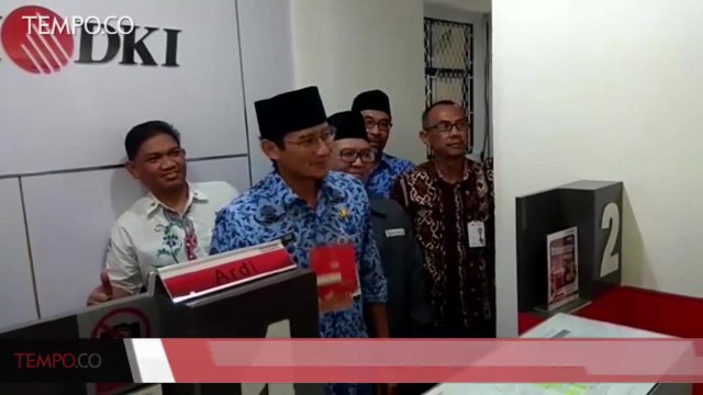 MINGGU INI, SANDIAGA UNO BERKANTOR DI KEPULAUAN SERIBU