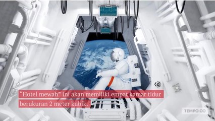 Rusia Bangun Hotel Mewah di Luar Angkasa