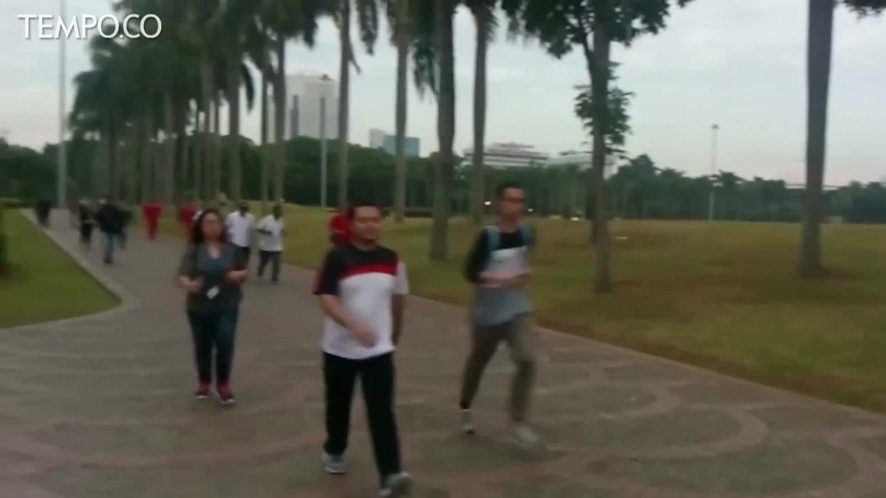 Sandiaga Uno Lari Pagi Bareng Menteri BUMN, Bahas Hal Ini