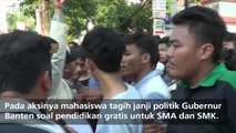 Demo Peringati Hardiknas, Wakapolsek Serang Dikeroyok Mahasiswa
