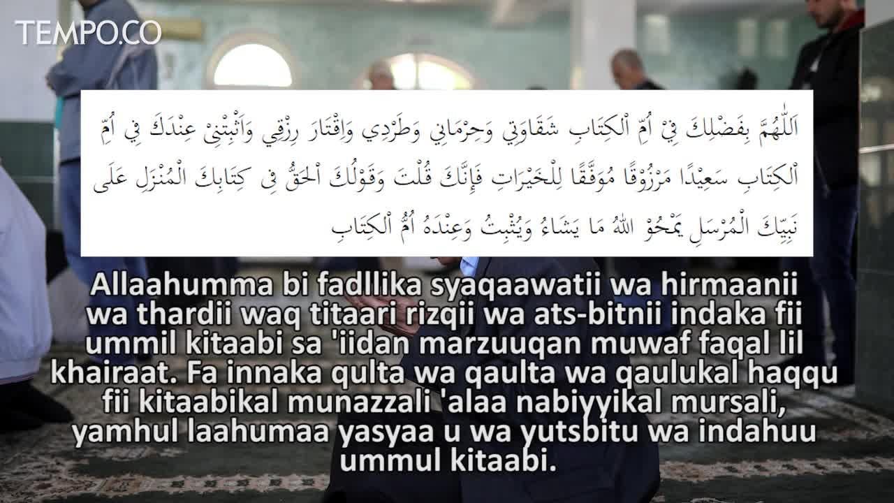 Doa Malam Nisfu Sya'ban