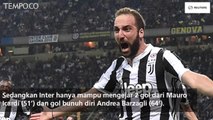 Laga Panas Juventus Tumbangkan Inter Milan 3-2