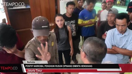 Positif Narkoba, Penghuni Rusun Cipinang Diminta Hengkang