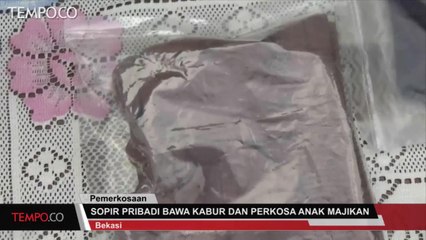 Sopir Pribadi Bawa Kabur dan Perkosa Anak Majikan